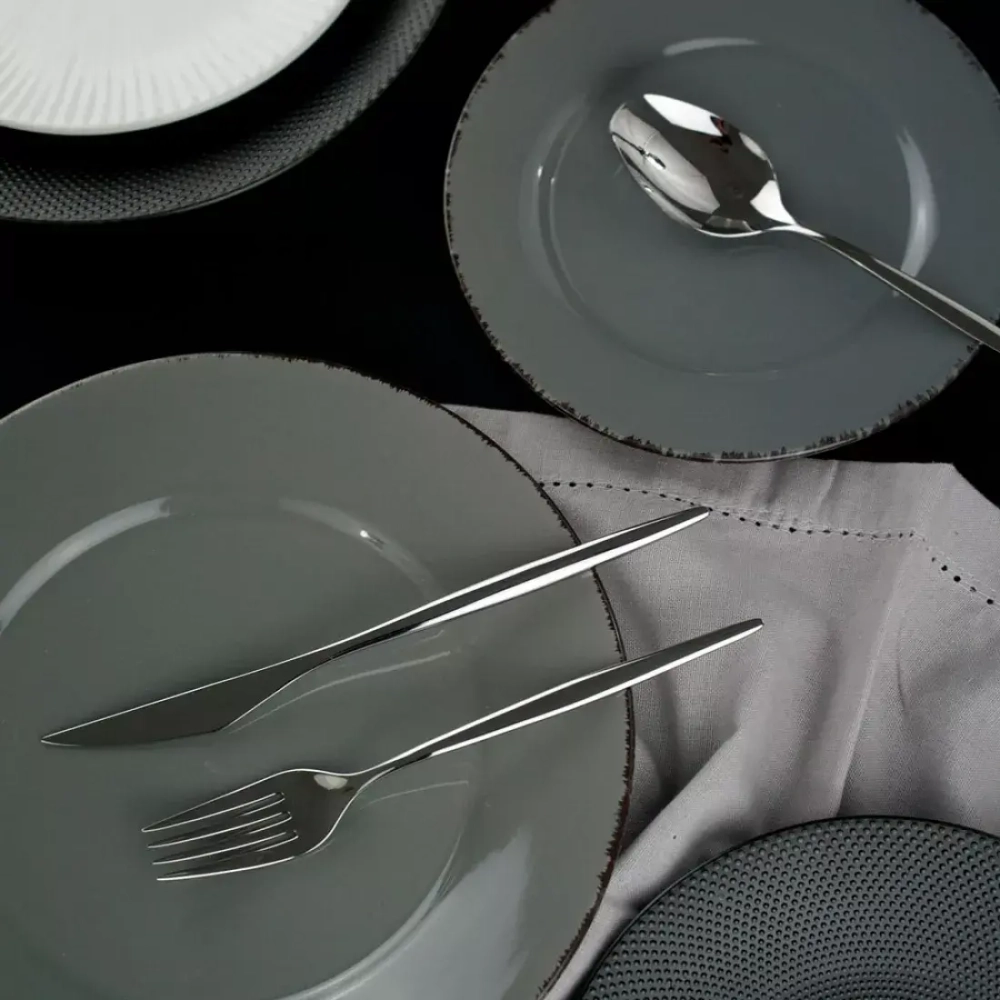 Набор столовых приборов 24 предмета на 6 персон Cristema Rabat зеркальный