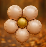 Воздушный шар “Розовый цветок” 46 см