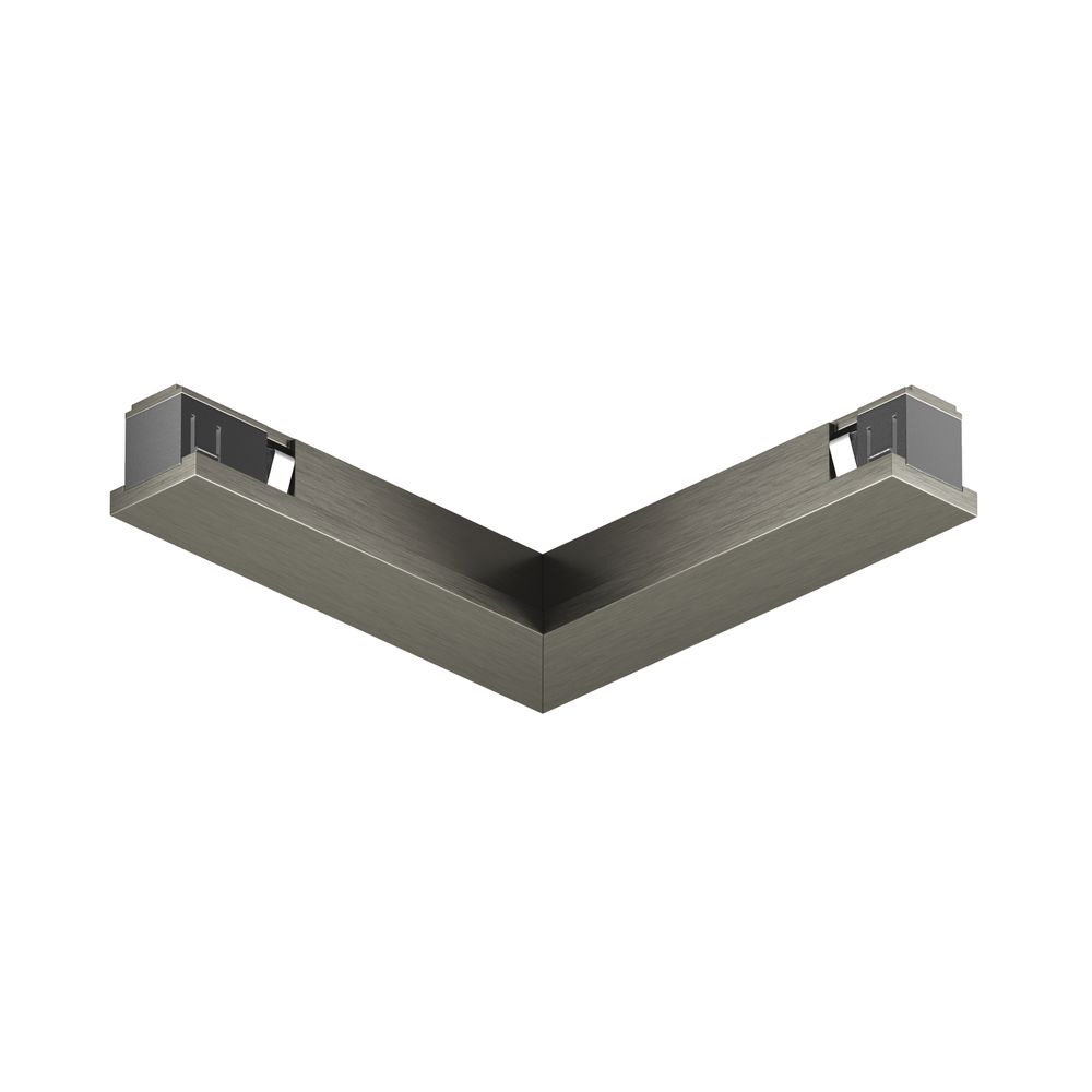 TR5723-DN Электрический коннектор для трека SHINE BASE 90° потолок-потолок, темный никель, алюминий