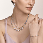 Серьги Coeur de Lion 4-In-1 Gold-Silver 5007/21-1617