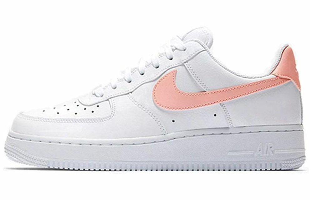 Кроссовки Nike Air Force 1 07 White Pink (Женская размерная сетка)