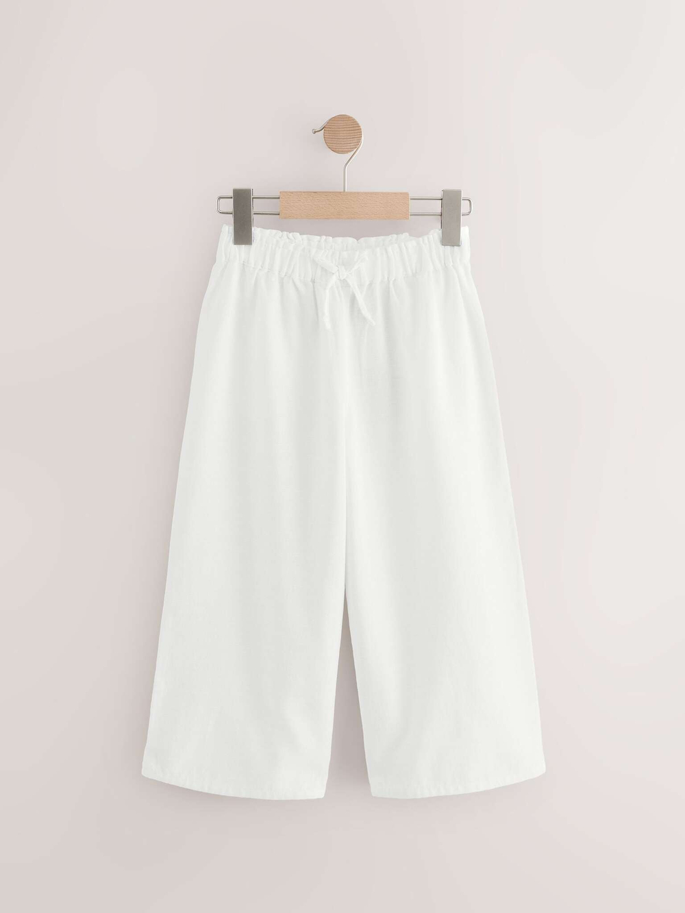 Брюки широкие для девочки Next AM2-455, Белый