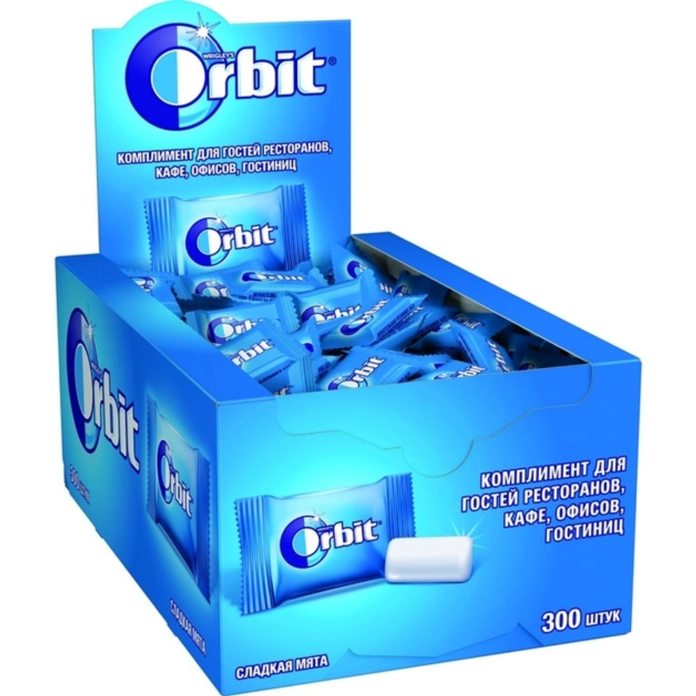 Жевательная резинка Сладкая мята 300 шт* «Orbit» - 1,36 г