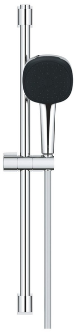Душевой гарнитур GROHE Vitalio Comfort 110, 3 режима струи, штанга 600 мм, 9,5 л/мин, хром (26096001)