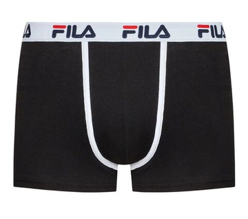 Мужские спортивные боксеры Fila Man Boxer 2P - черный