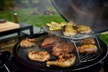 Угольный гриль Weber Summit Kamado S6 Grill Center, 61 см, чёрный