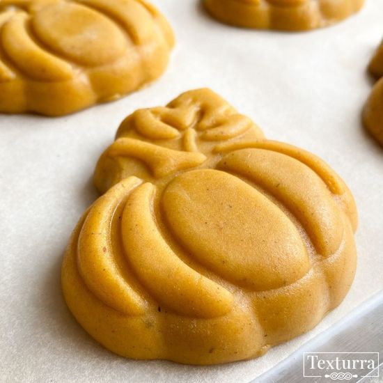 Печатный пряник в форме тыквы