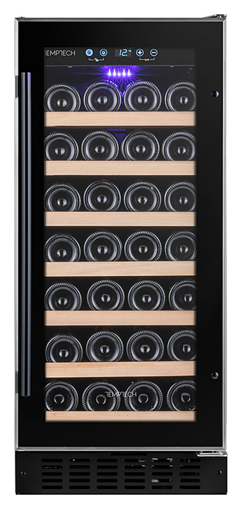 Винный шкаф Temptech Premium WPQ38SCB черный