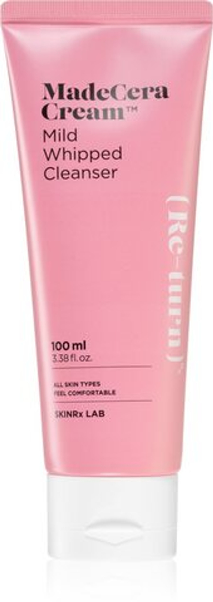 SKINRx LAB MadeCera Mild Whipped - нежный пенящийся крем для умывания успокаивает и укрепляет чувствительную кожу /   100  ml  / GTIN 8809501970971