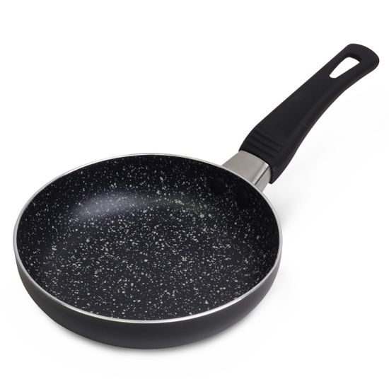 Набор блинная сковорода 22 см. и маленькая сковорода с крышкой d14 см. Kamille KM-0615MR