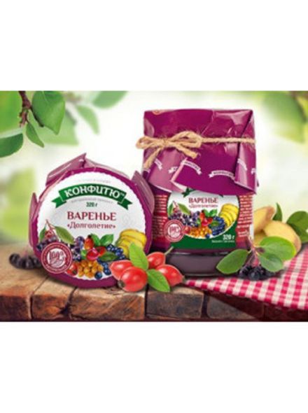 Варенье "Долголетие" с корнем женьшеня