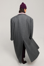 Пальто-пиджак макси