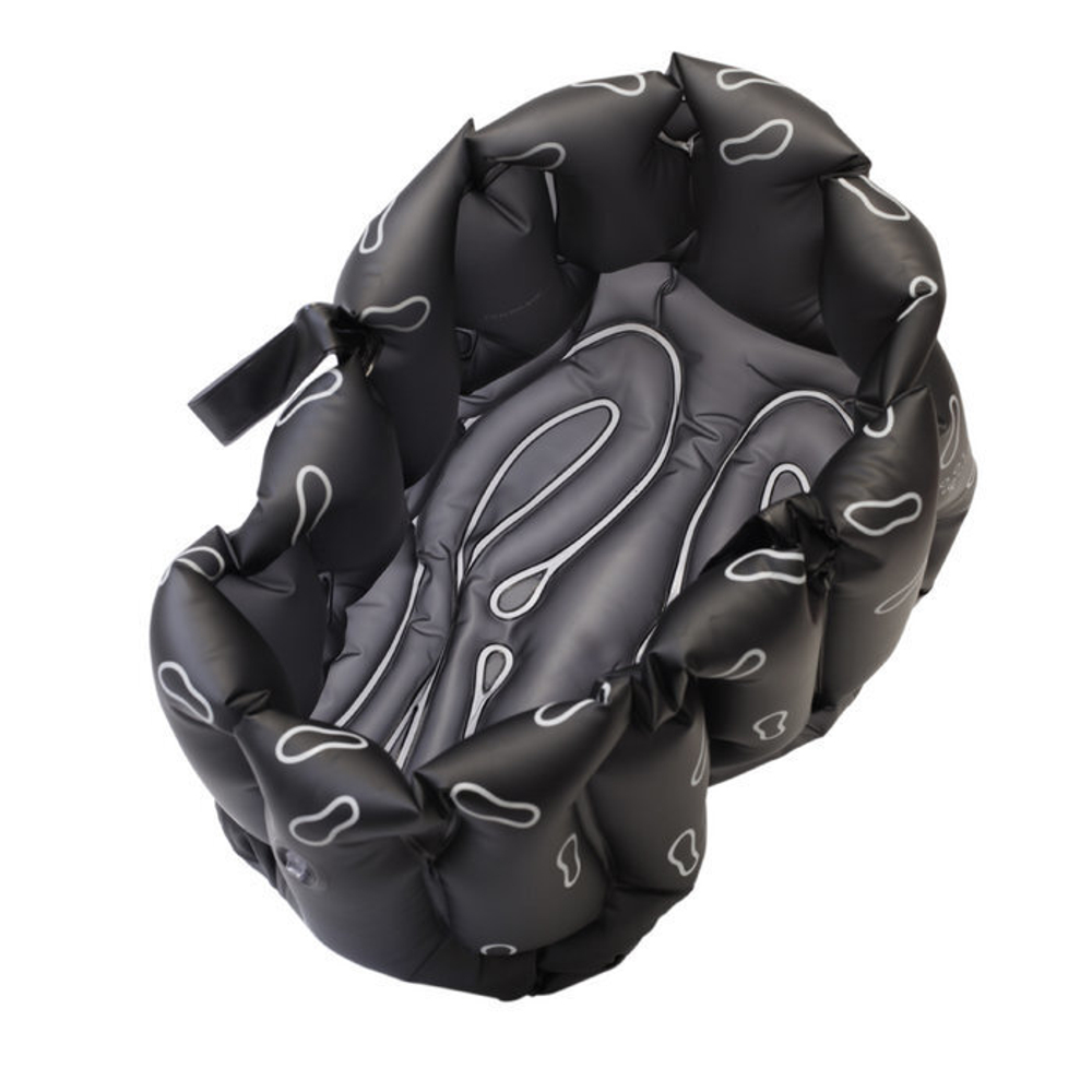 Надувная ванночка для ног bean графит