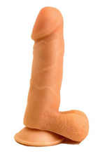 Фаллоимитатор реалистичный на присоске, (16 см) (Цвет: телесный)