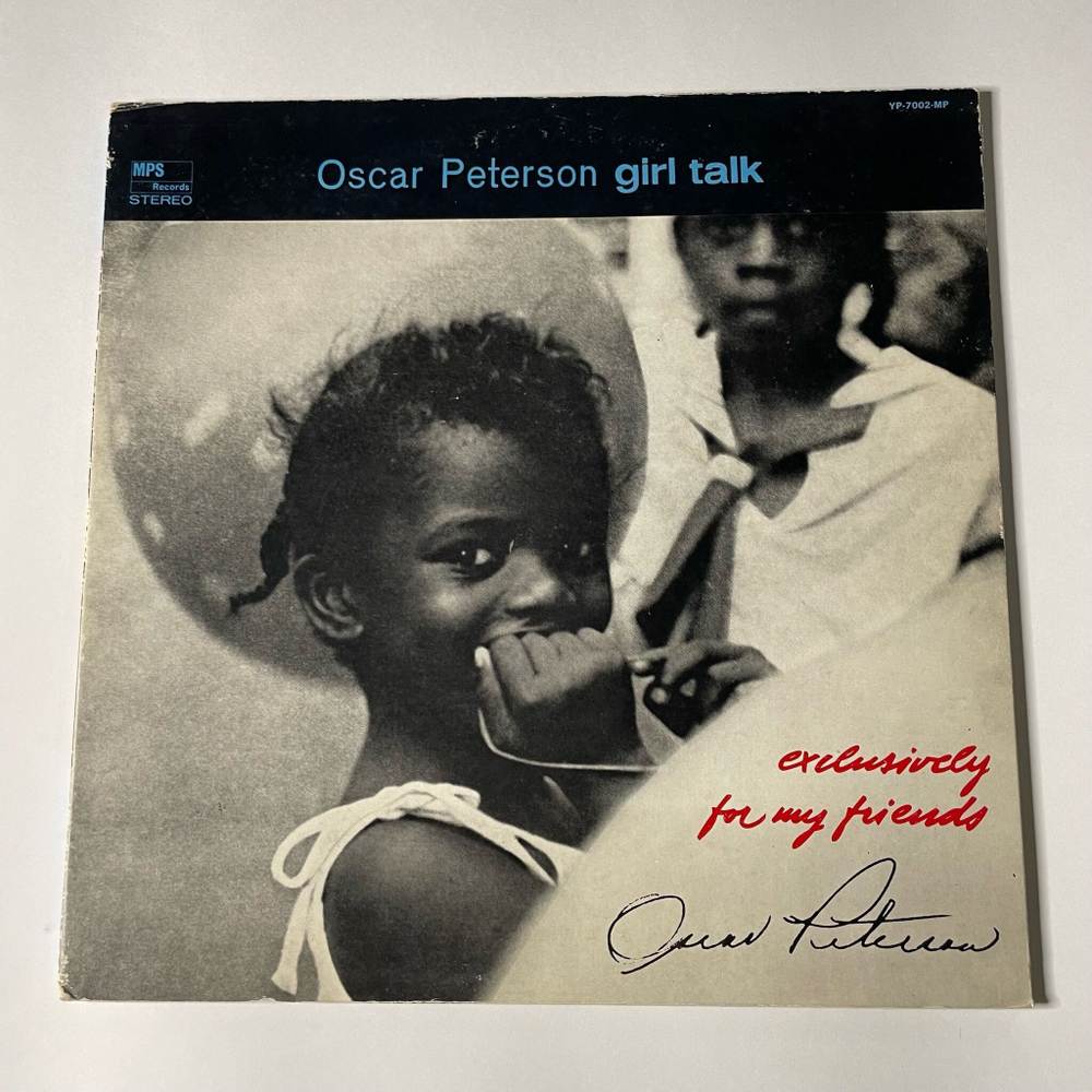 Винтажная виниловая пластинка LP Oscar Peterson Оскар Питерсон Girl Talk (Japan 1973) (No Obi)