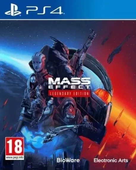 PS4 Mass Effect Legendary Edition CUSA-19515 (Русские субтитры)