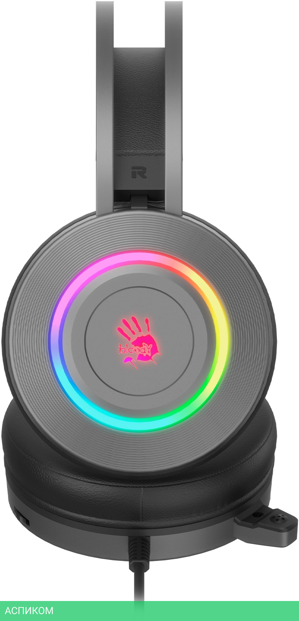 Наушники A4Tech Bloody G521S серый