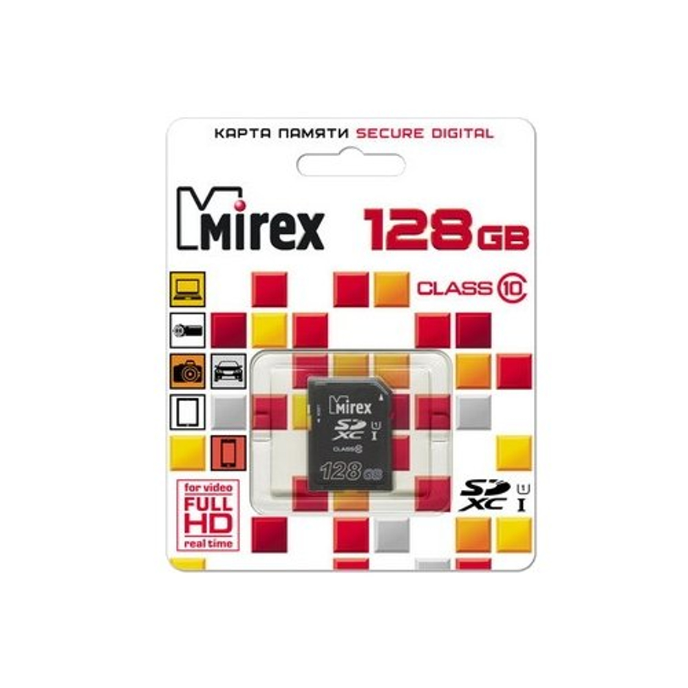SD Micro MIREX 128Gb Class10