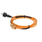 Кабель греющий саморегулирующийся пищевой модель SRP 10HTM2-CT, готовый комплект в трубу, 2м/20Вт RE