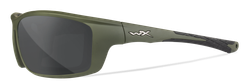 Очки Wiley X GRID Matte Utility Green CAPTIVATE™ Polarized Grey