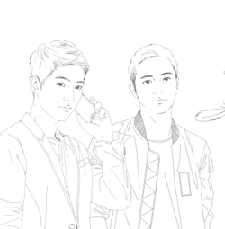 Descendants of the Sun Coloring Book