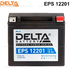 Аккумулятор Delta EPS 12201 (12V / 18Ah) [YTX20L-BS, YTX20HL-BS]