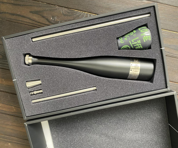 Кальян Хулиган Бита Черный