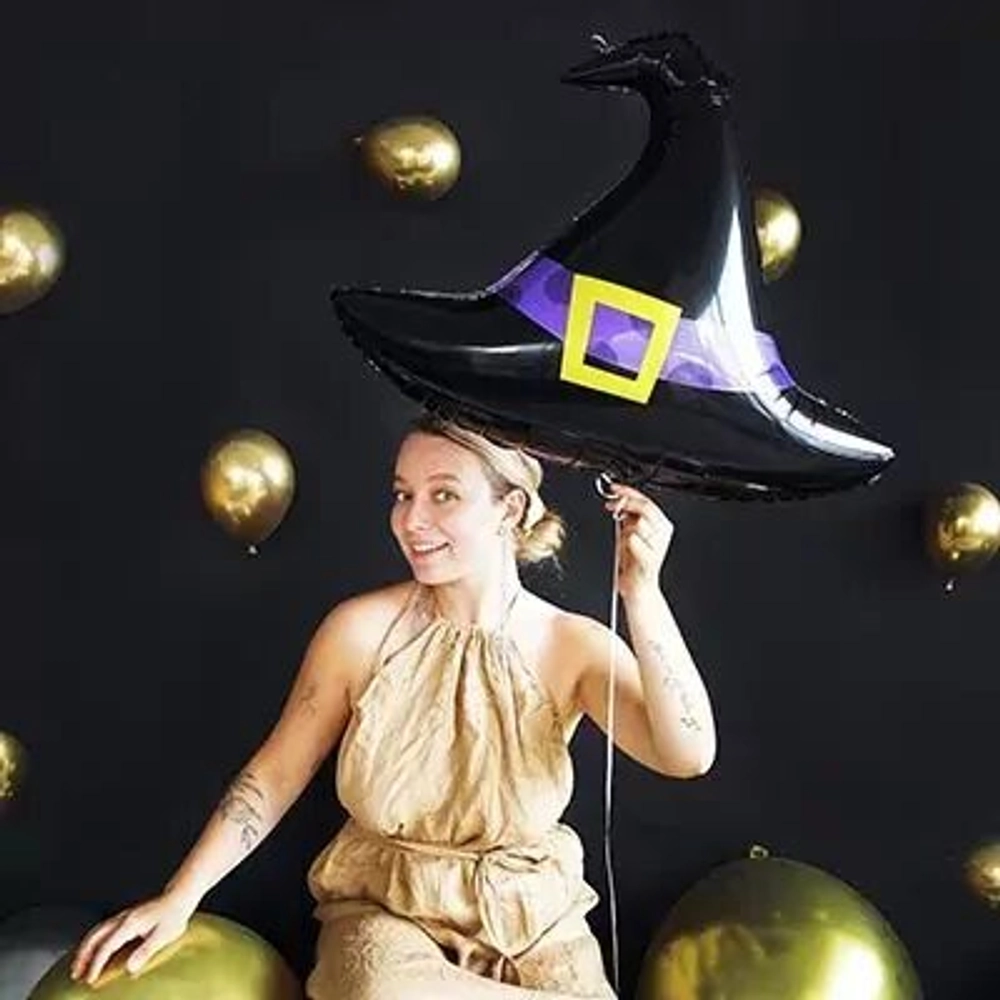 Воздушный шар Шляпа ведьмы 70 см