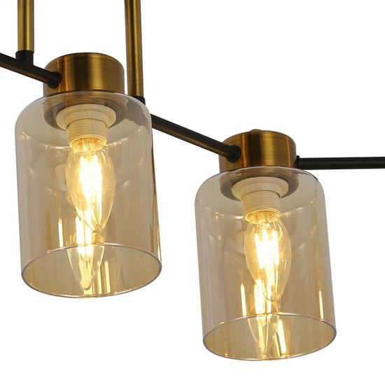 IL6111-5COU-79 BK GD Qui светильник потолочный