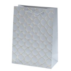 GAEM Пакет подарочный (бумага 210г/м2, блок микс 12шт), L18 W8,5 H24 см, 4в.