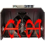 Redverg PROLine RD-SB71/1450BS-E бензиновый снегоуборщик 10 л.с, ковш 71 см, выброс 15 м, 6 вперед/2 назад