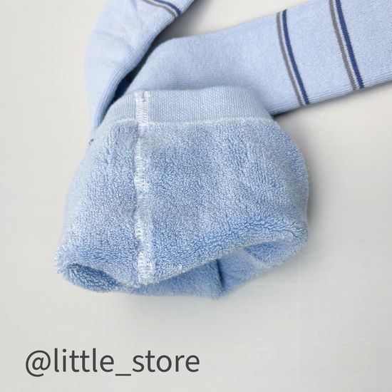 Колготки махровые Голубые