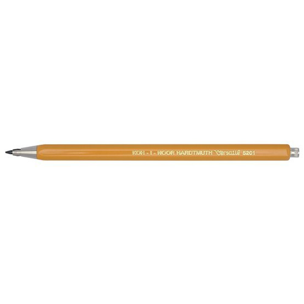 Карандаш цанговый с точилкой "KOH-I-NOOR" 5201 L=120 мм, D=2 мм, металл/пластмасса
