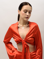 Чокер "Lotus pearl" Gold