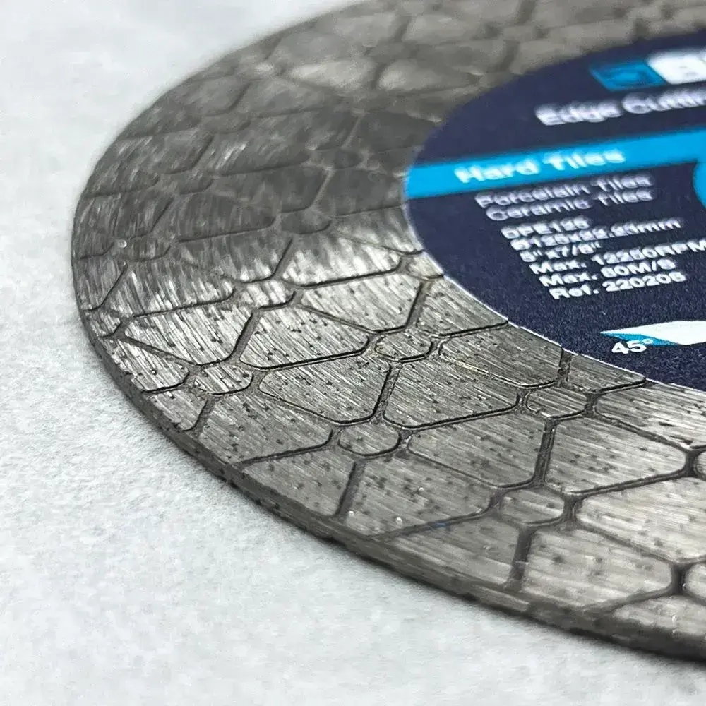 Алмазный диск для заусовки плитки под 45 BIHUI, DPE125