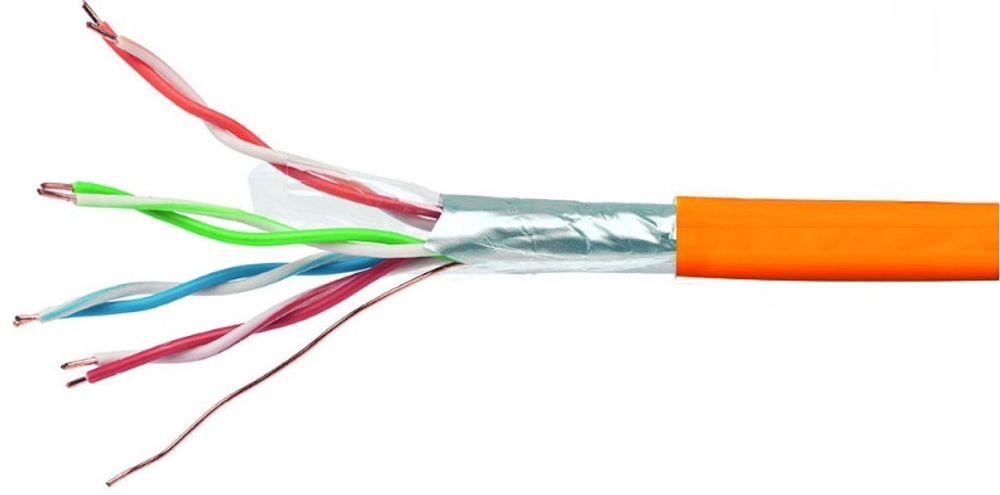 Кабель витая пара F/UTP 5e кат. 4 пары Cablexpert FPC-5051E-LSZH-4-CU