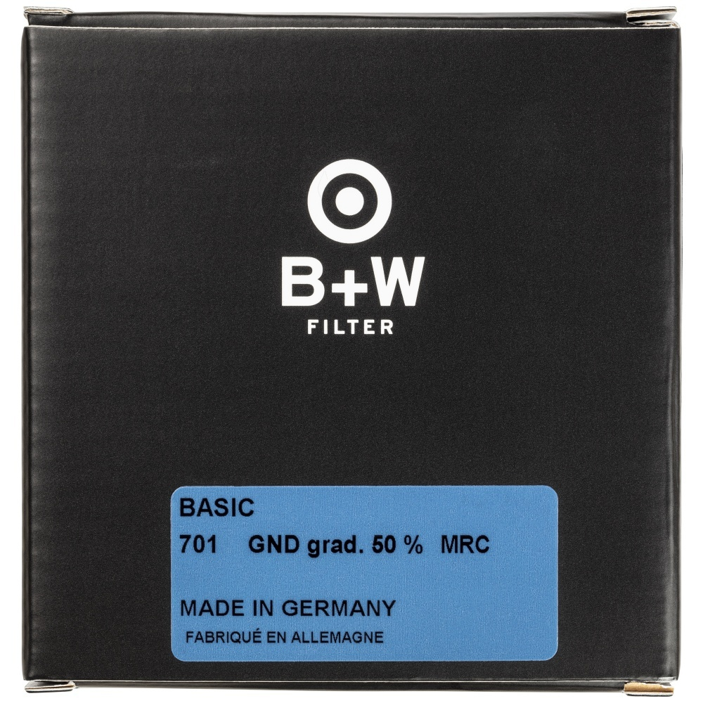 B+W BASIC 701 MRC 62mm Graduated ND 50%. Градиентный светофильтр