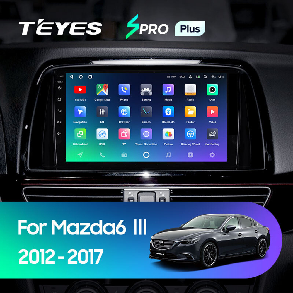 Teyes SPRO Plus 9" для Mazda 6 III 2012-2017