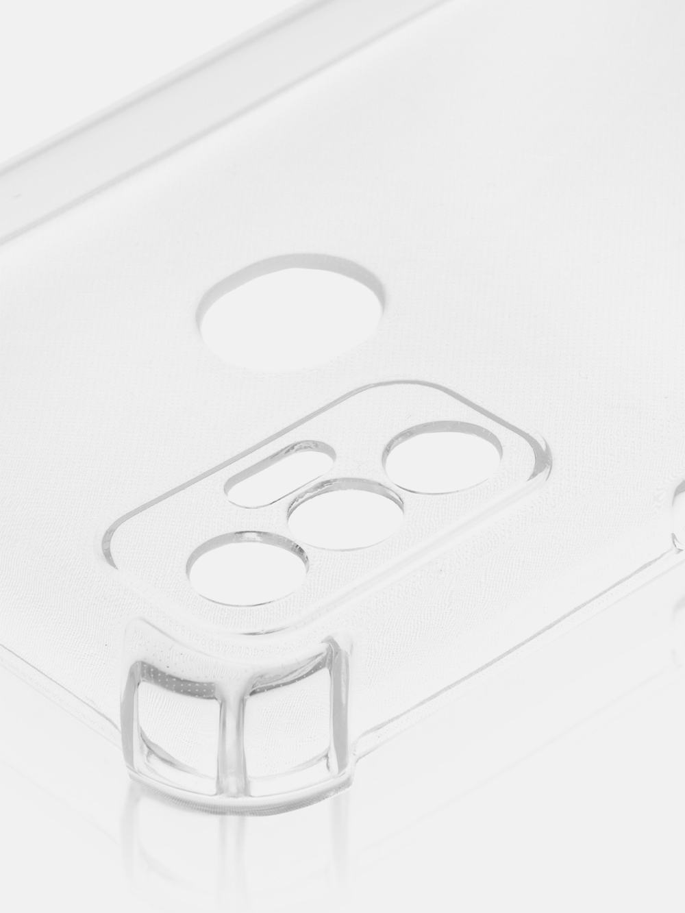 Чехол ROSCO для Tecno Spark 7 оптом (арт. TCN-S7-HARD-TPU-TRANSPARENT)