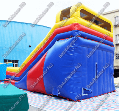 Коммерческий надувной батут "Русские салазки"