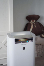 Климатический комплекc Sharp KCG41RW,  до 28м2,  с ионизацией, белый