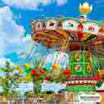 Цепочная карусель с наклоном «Облачный Вальс», 30 мест, 15×15×8 м