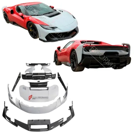 Обвес переделка из Ferrari 296 GTS GTB 2022+ в 296 Speciale 2025+ Феррари