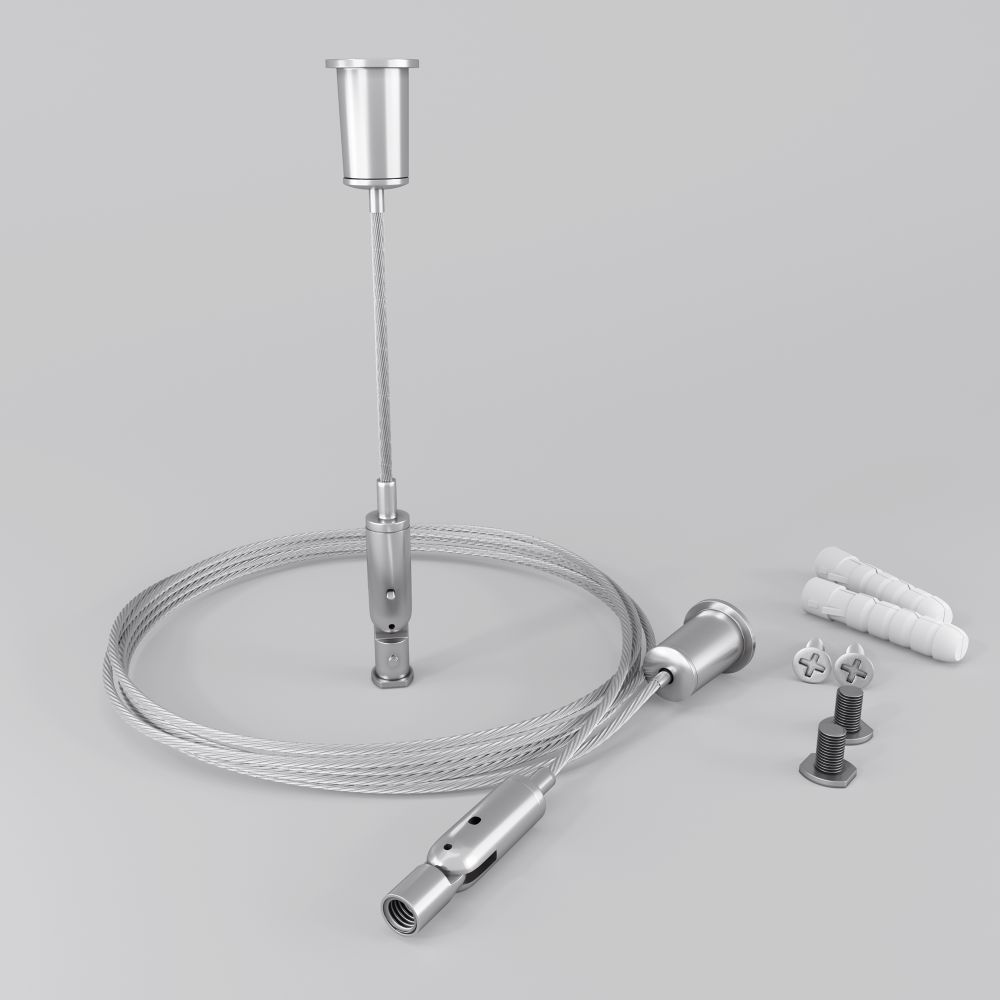 Комплект подвесов для радиусного профиля 2м. Maytoni ALM-3535R-P-2M