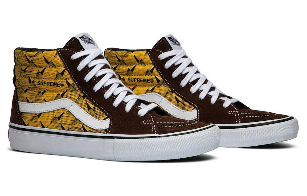 Supreme X Vans Sk8 Diamond Plate Collection