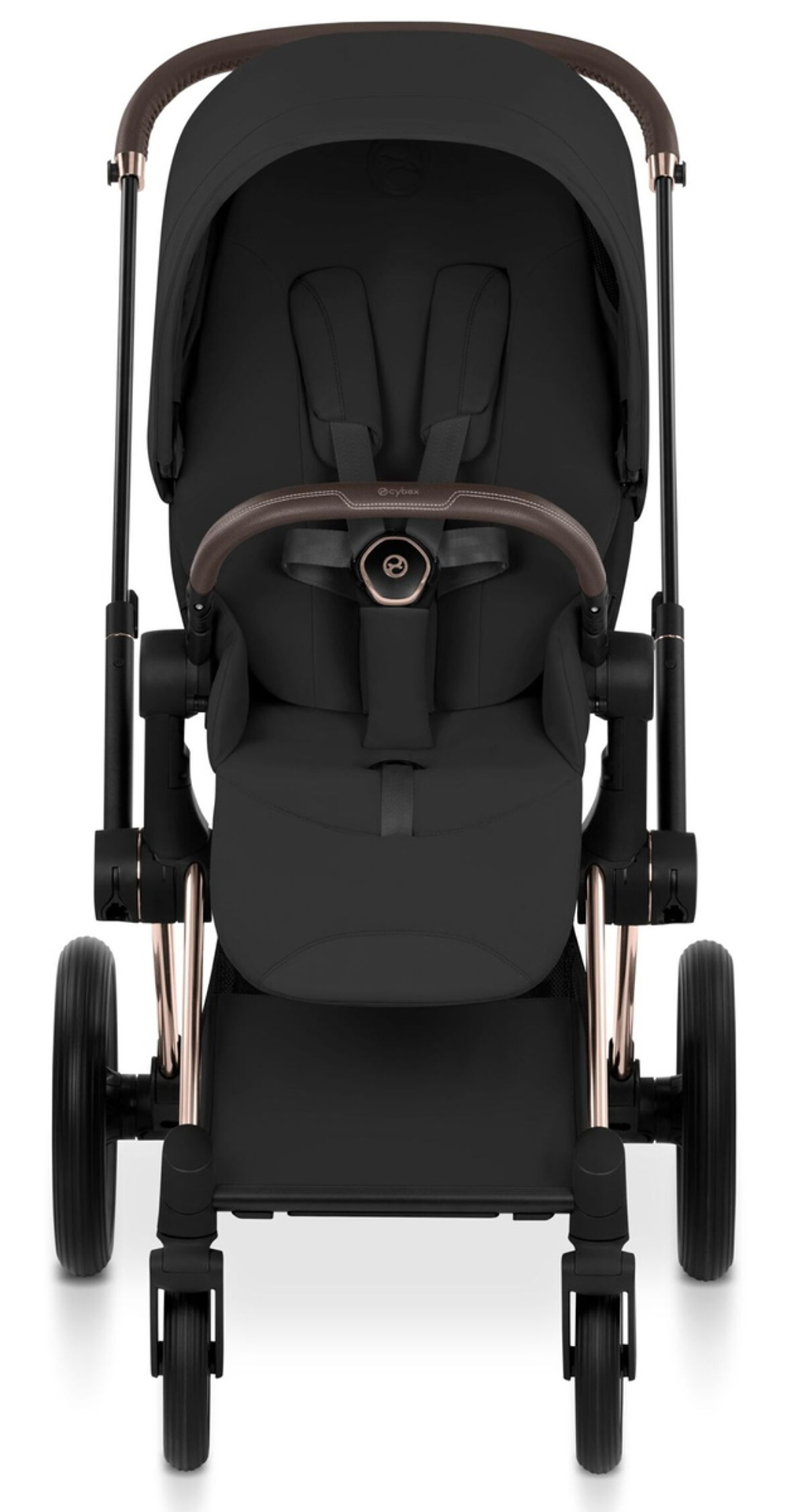 Коляска Cybex Priam V Rosegold Style Collection 2 в 1 Sepia Black