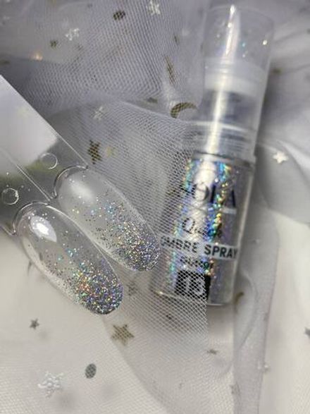 Sola Quick Ombre Dry Spray 13 Glitter - Сухой Спрей-омбре для градиента, 10мл