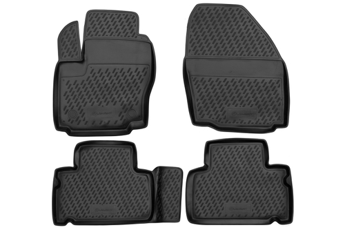 Коврики в салон FORD S-MAX 2006-, 4 шт. (полиуретан)  AFMS000.10