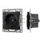 Механизм электрической розетки SCT-MEU1-PL-BK (250V, 16A) Arlight 043731