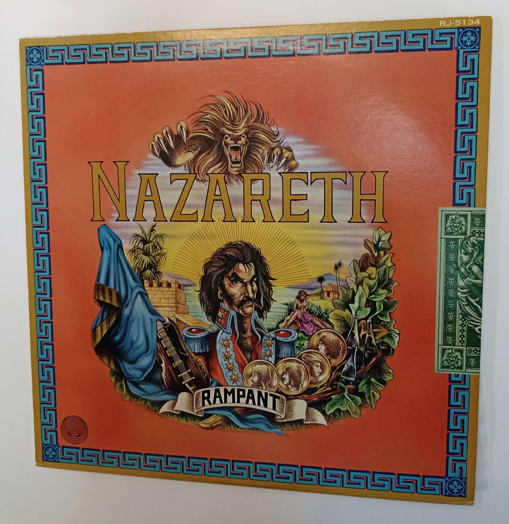 Винтажная виниловая пластинка LP Nazareth Rampant (Japan 1974) (No Obi)
